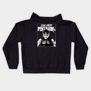 CERO MIEDO PENTAGON JR Kids Hoodie